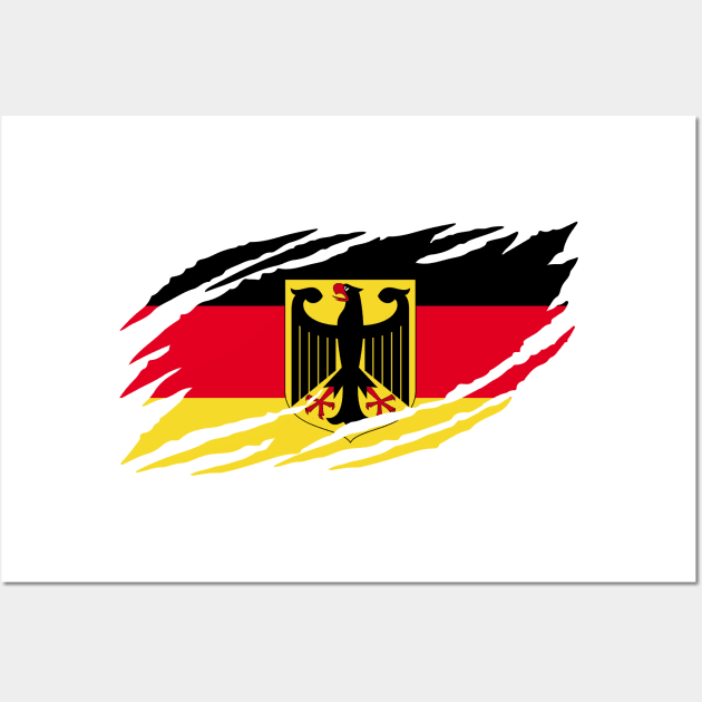 germany flag Wall Art by s4rt4